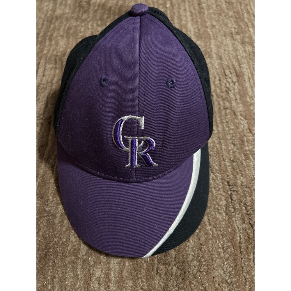 Vintage 47 Brand Colorado Rockies Hat Kids Baseball Cap Purple Black